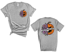Load image into Gallery viewer, Floral Pumpkin pocket 4” HIGH HEAT SOFT SCREEN
