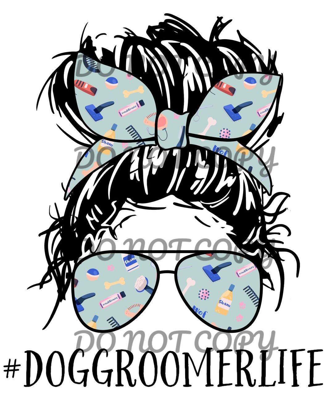 Dog Groomer Life Sublimation Transfer