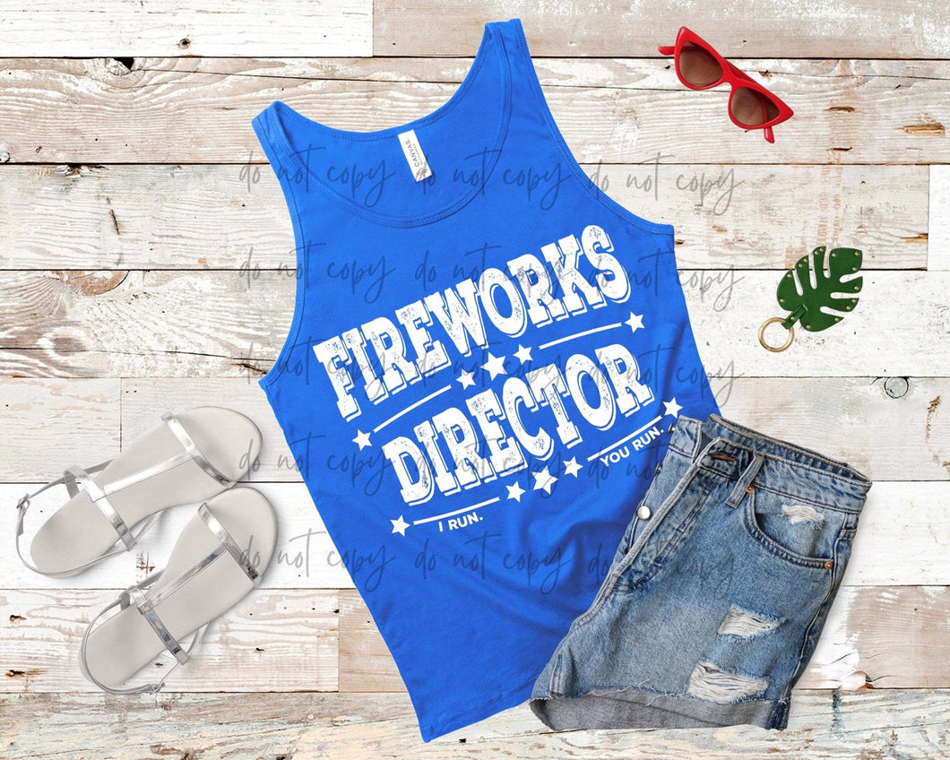 Fireworks Director I Run You Run SCREEN