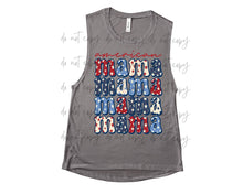 Load image into Gallery viewer, Patriotic Mama Stacked HIGH HEAT SOFT SCREEN
