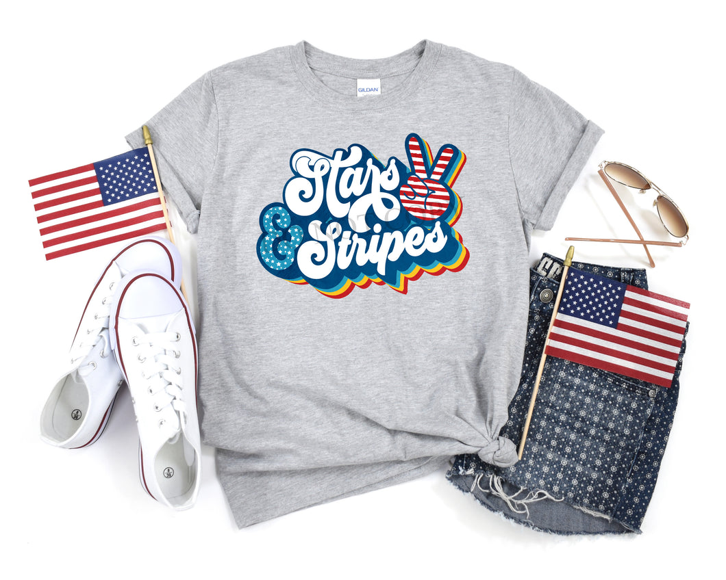 Stars & Stripes Retro 10.5” HIGH HEAT SOFT SCREEN