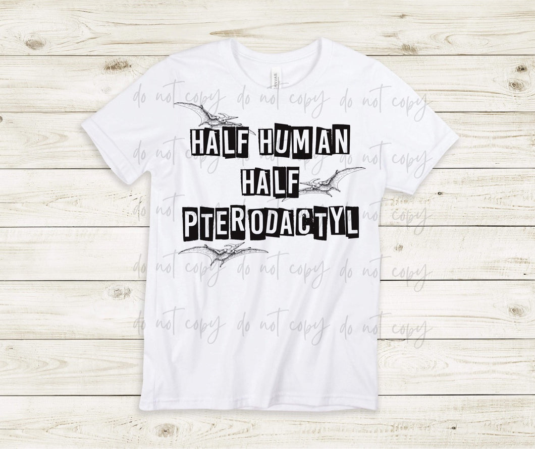 Half Human Half Pterodactyl TRANSFER