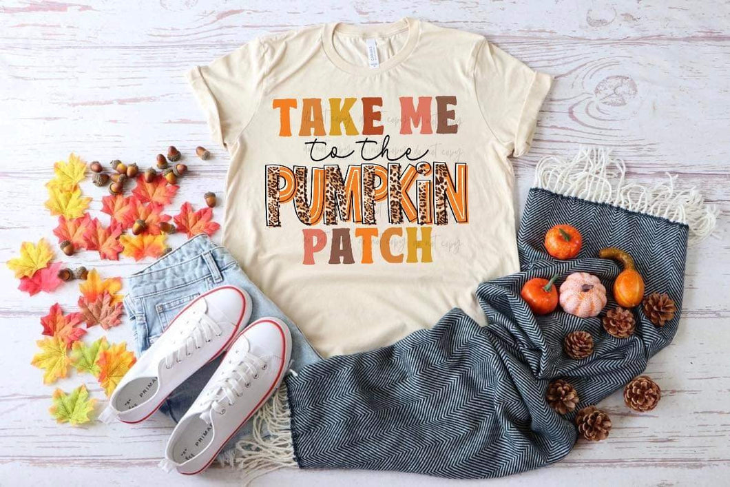 Take Me To The Pumpkin Patch TRANSFER