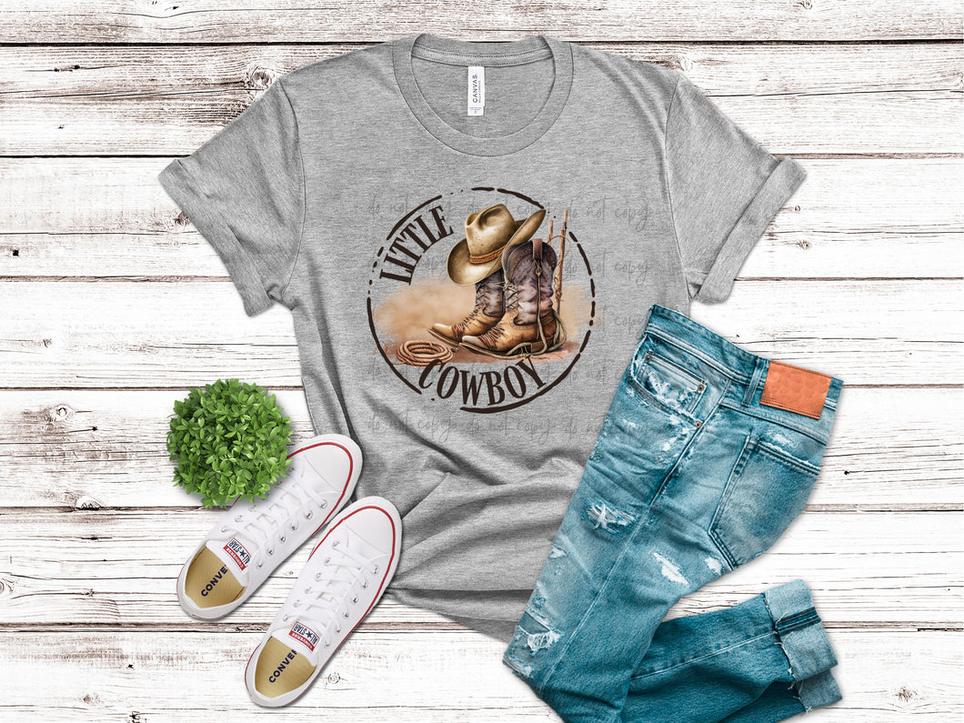 Little Cowboy Boots TRANSFER
