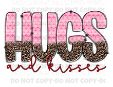Load image into Gallery viewer, Hugs And Kisses Pink Leopard TRANSFER
