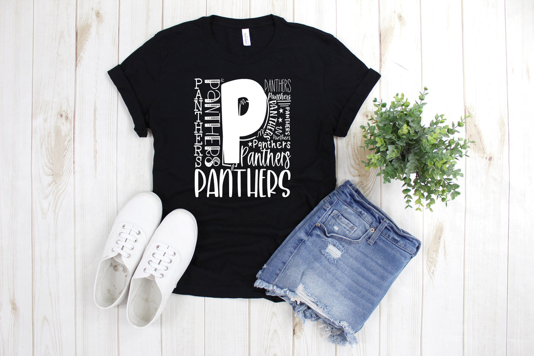 Panthers Typography WHT SCREEN
