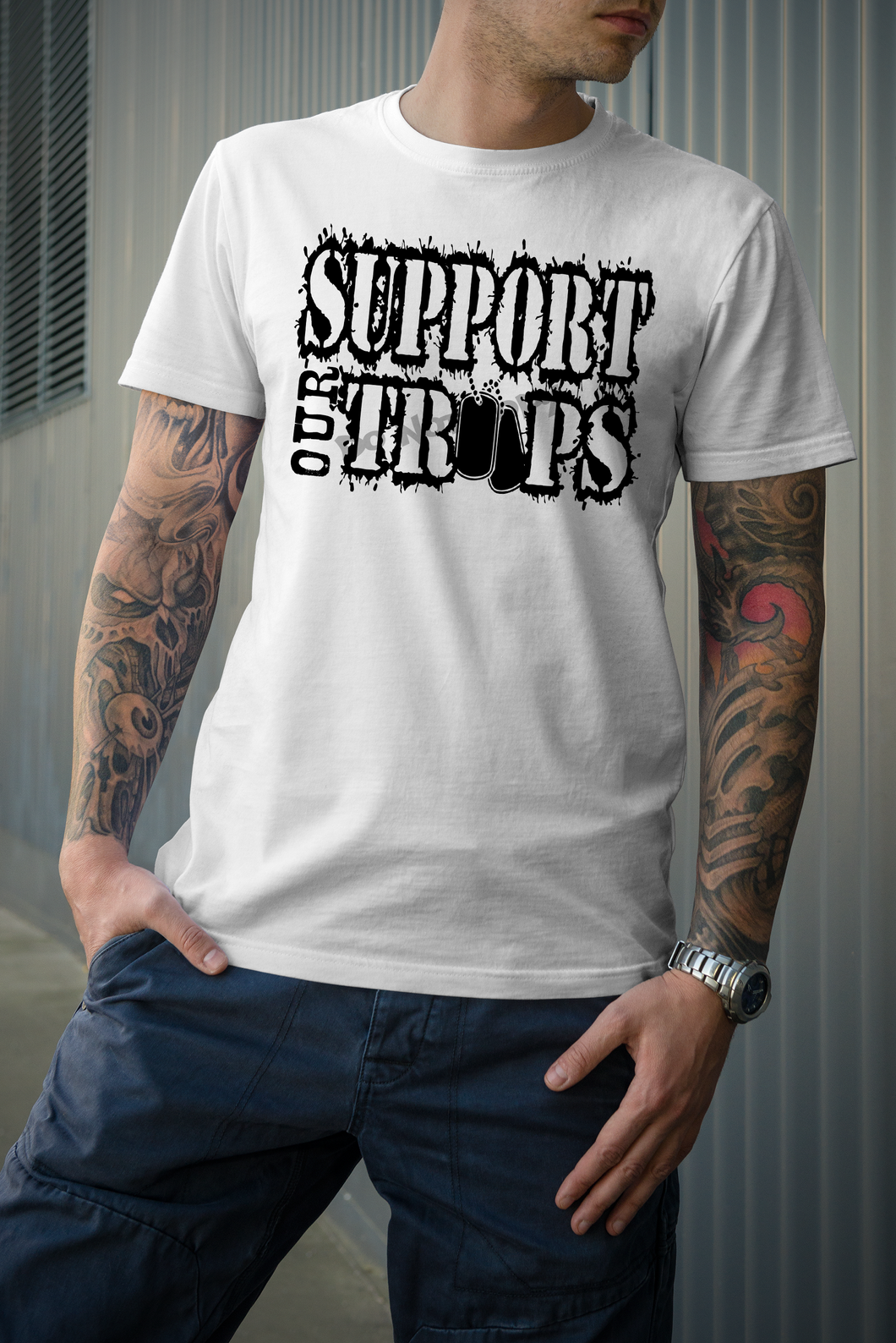 Support Our Troops blk SCREEN